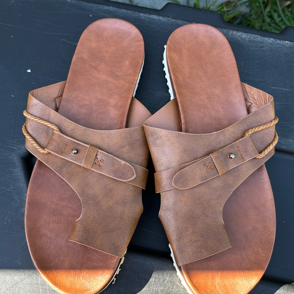 Brown sandals